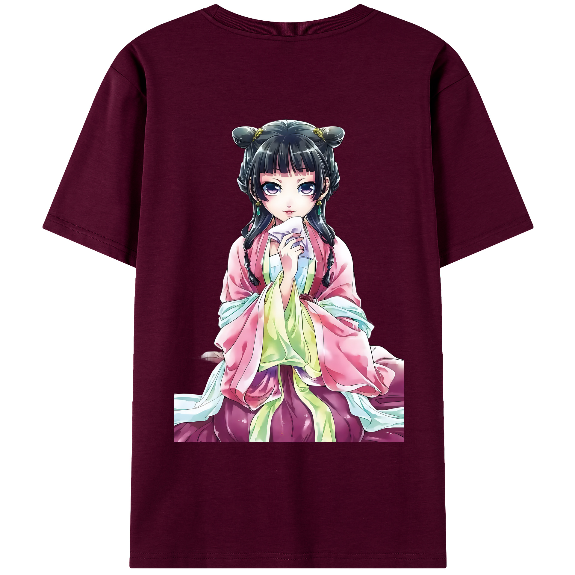 （画像用） 薬屋のひとりごと The Apothecary Diaries レディース半袖Tシャツ(バックプリント)